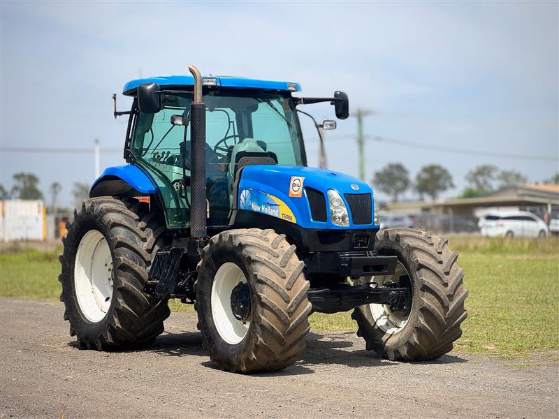 New Holland T6080 diesel 4x4 farm tractor