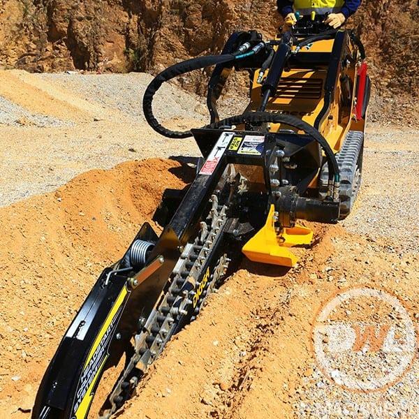 Digga trenchers suit mini loader