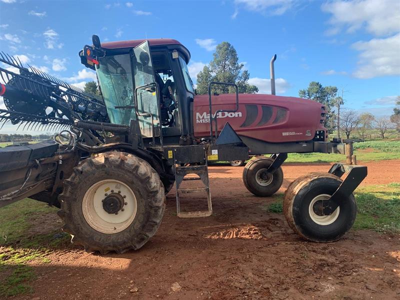 MacDon 155 self propelled windrower