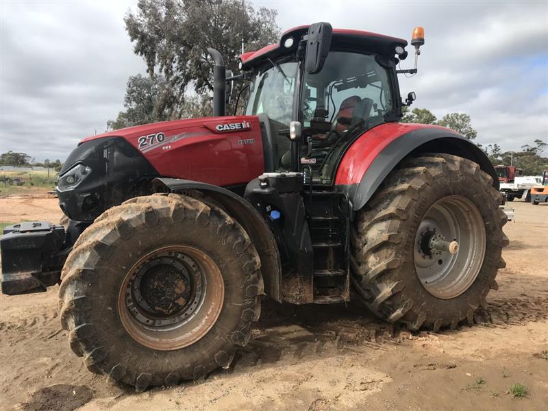 Photo 1. Case IH Optum 270 CVT tractor