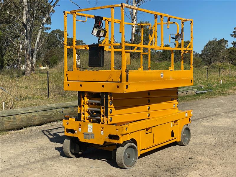 Haulotte Compact 12 12M electric scissor lift elevated work platform