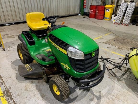 Photo 1. John Deere D110 lawn mower