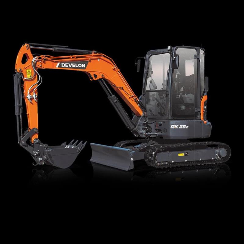 Doosan DX35Z-7M 4t tracked excavator