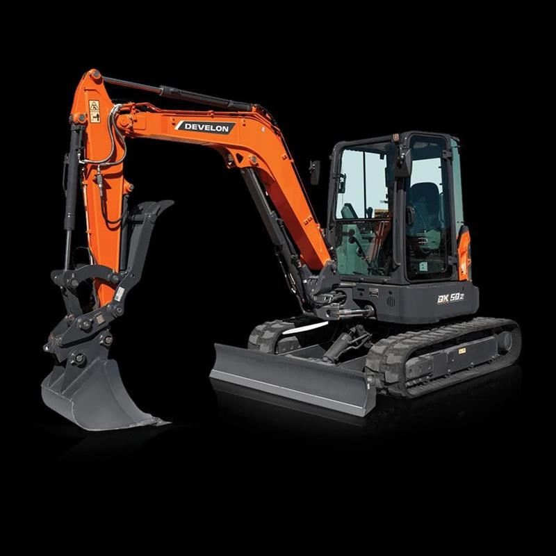 Doosan DX50Z-7 5t tracked excavator