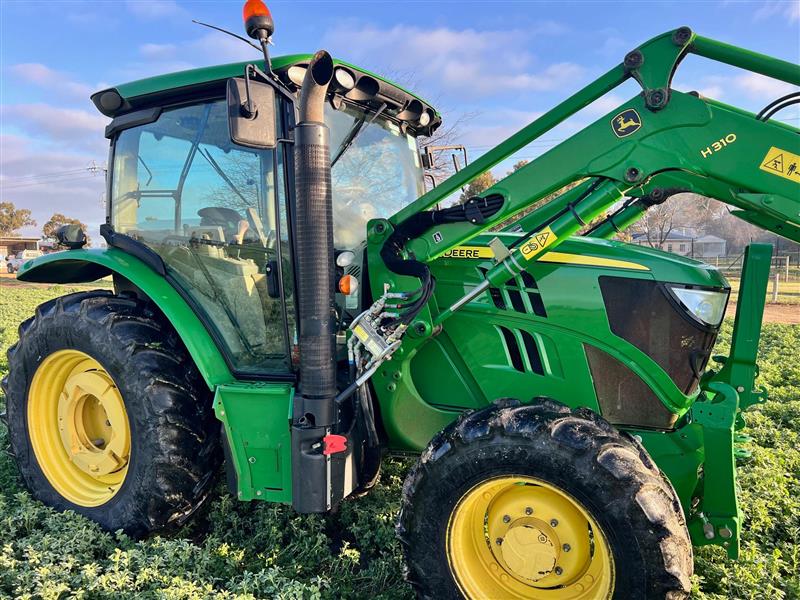John Deere 6105R tractor