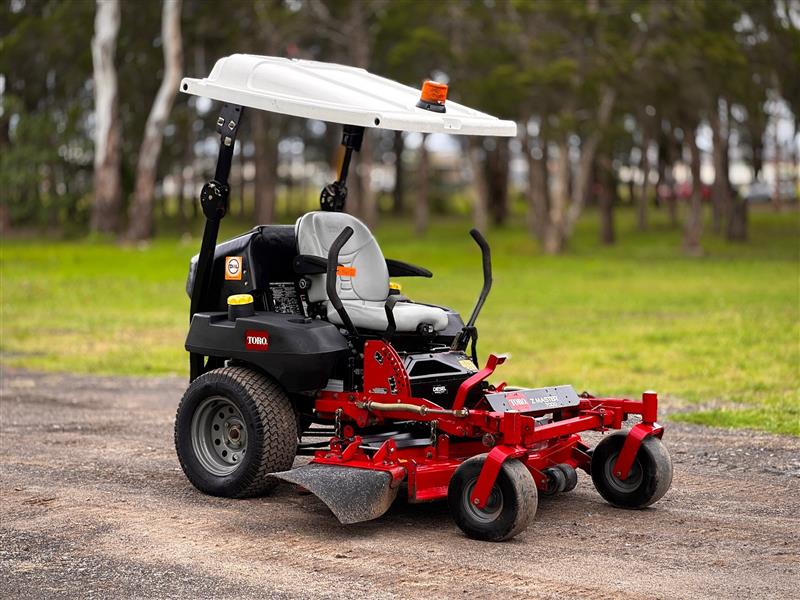Photo 1. Toro ZMaster 7000 Series Diesel Commercial Zero Turn Ride on Lawn mower