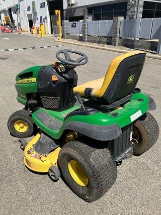 Photo 1. John Deere LA145 ride on mower