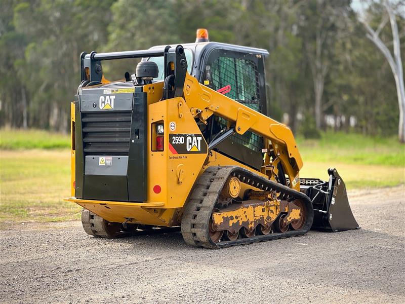 Caterpillar 259D Positrack tracked skid steer loader