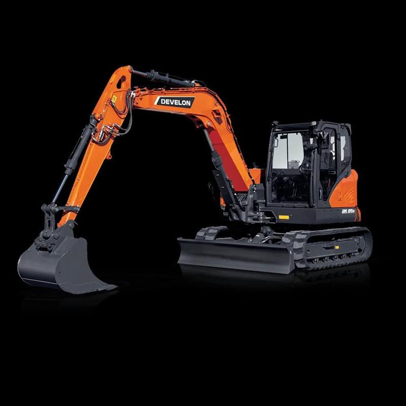 Doosan DX89R-7 8.9T tracked excavator