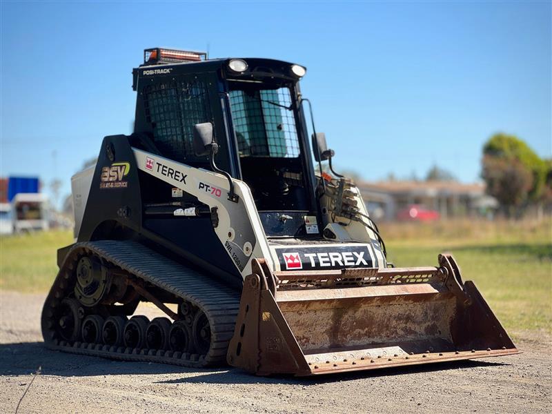 Terex PT70 70hp Posi tracked skid steer loader