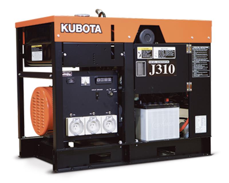 Kubota J310 Diesel Generator
