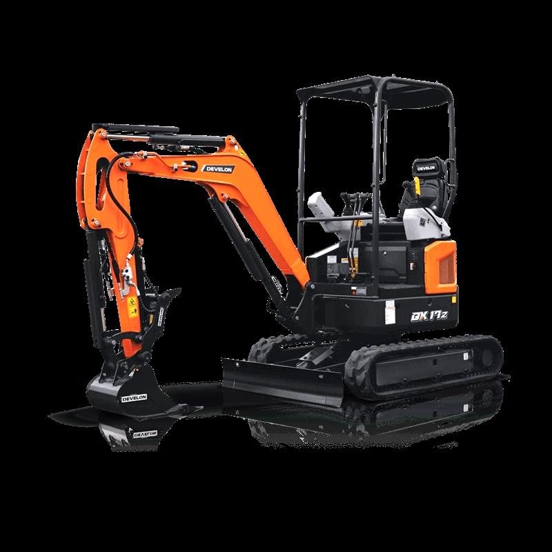 Develon DX17Z-7 1.8T mini excavator