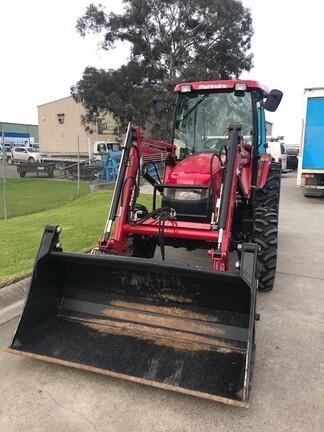 Photo 1. Mahindra 6110 tractor