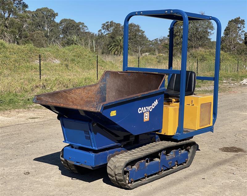 Canycom S100 1T tracked diesel dumper dump truck