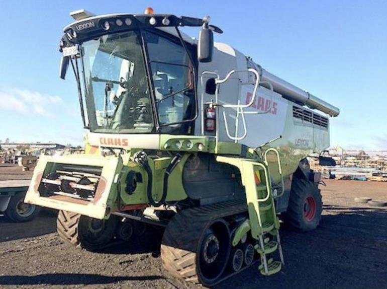 Claas 750 Lexion header