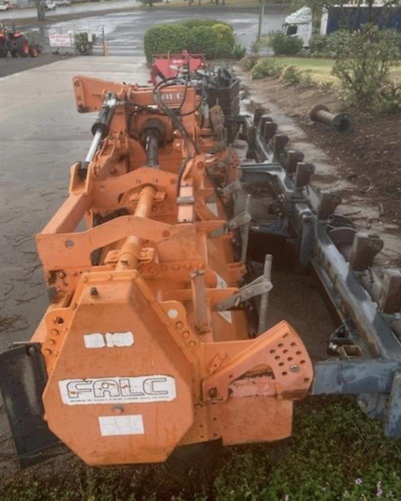 Photo 1. Falc Gamma 6000 rotary hoe