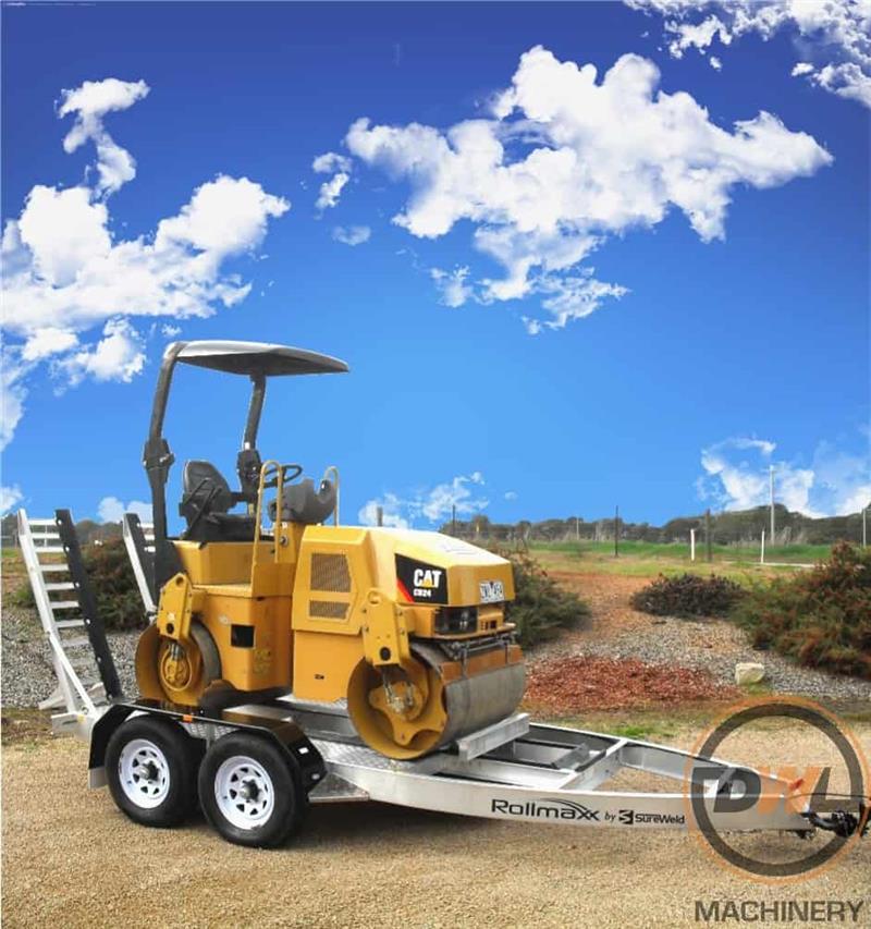 Sureweld SW2400 2.4T aluminium roller plant trailer