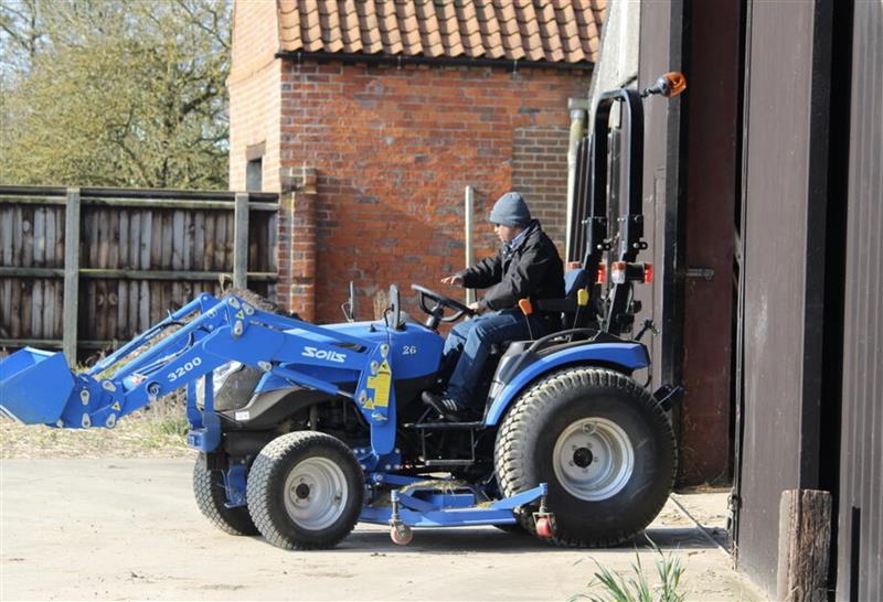 Photo 1. Solis 26HST Hydrostatic tractor