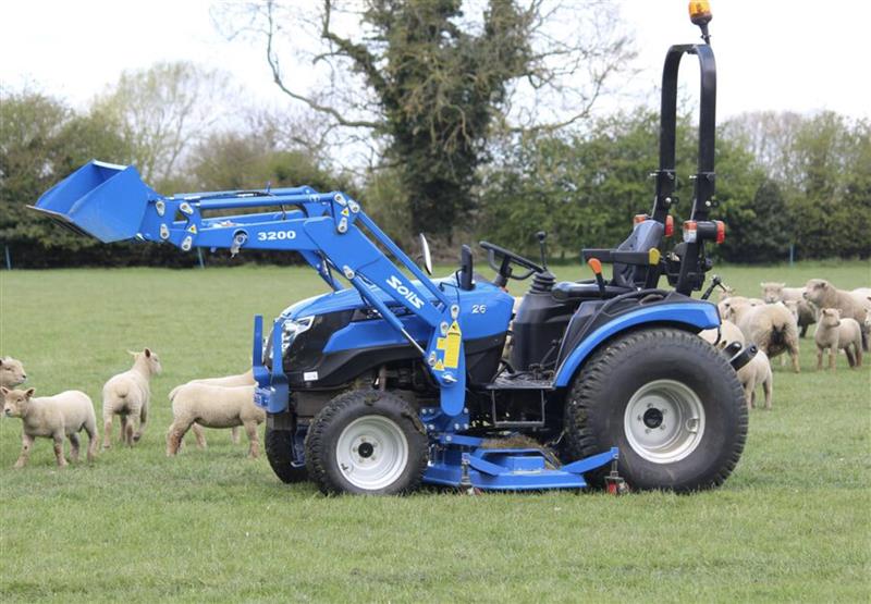 Photo 1. Solis 26HST 26HP Hydrostatic Tractor