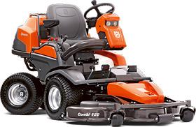 Photo 1. Husqvarna Commercial Front Mowers