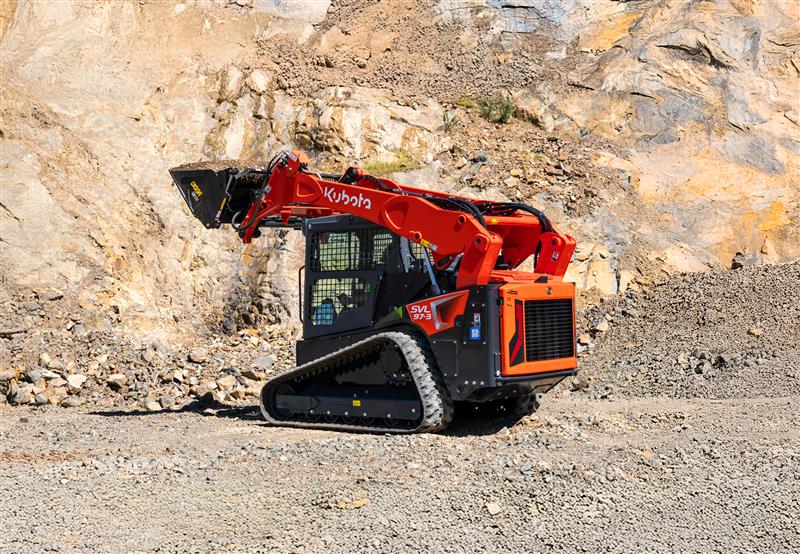 Kubota SVL97-3 track skid steer loader