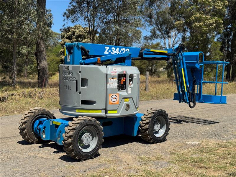 Genie Z34/22 diesel all terrain boom lift elevated work platform