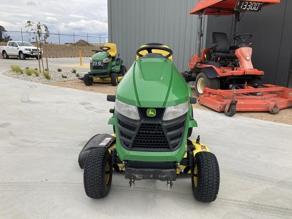 Photo 1. John Deere X350 lawn mower