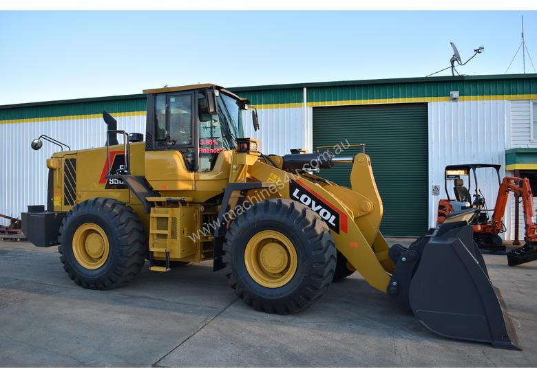 Lovol FL958H 238HP Wheel Loader 5.5T Lift, Loaders Excavators Lovol