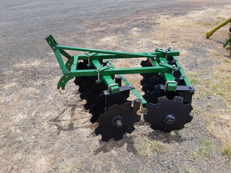 Photo 1. Agking 12 Plate Disc Plough