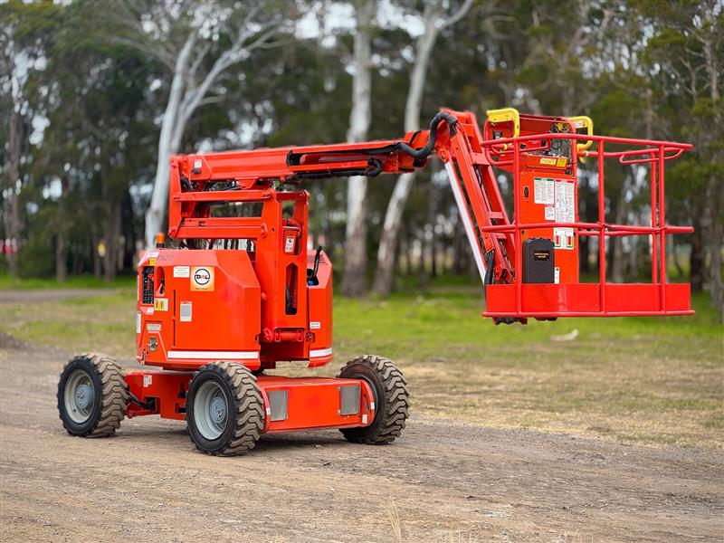 Genie Z34/22 IC 41ft boom in certification compliance scissor elevated work platform
