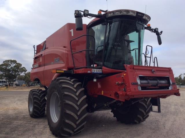 Photo 1. Case IH 8250 combine harvester