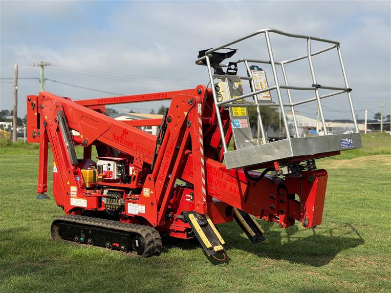 CMC S19HD 19M spider lift diesel all terrain scissor lift work platform