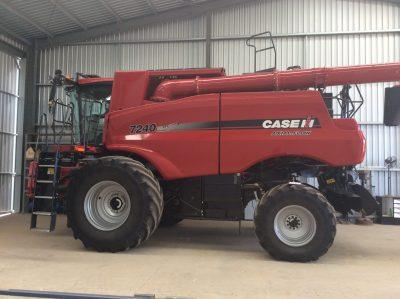 Photo 2. Case IH 7240 combine harvester