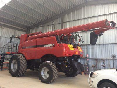 Photo 3. Case IH 7240 combine harvester