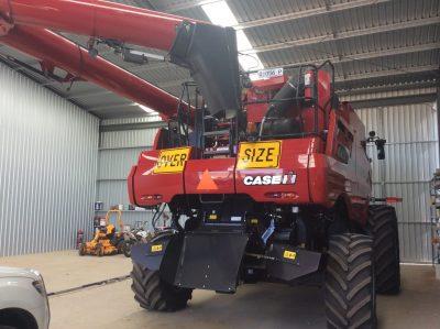 Photo 5. Case IH 7240 combine harvester