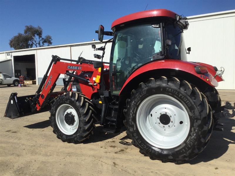 Photo 2. 2019 Case IH Maxxum 110 Ultimate Spec Tractor