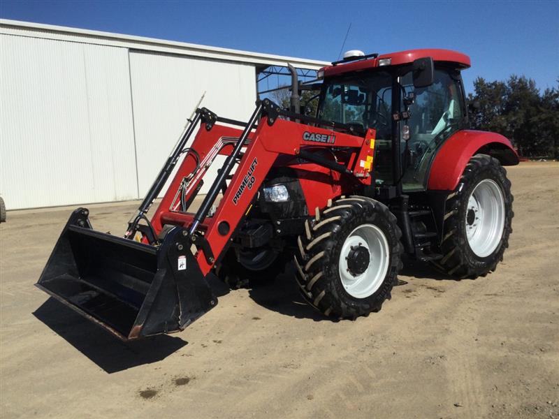 Photo 3. 2019 Case IH Maxxum 110 Ultimate Spec Tractor