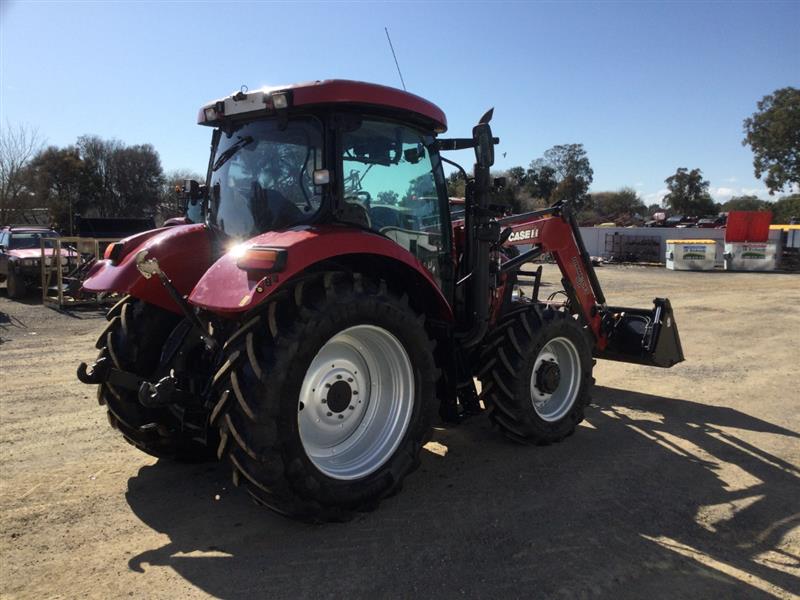 Photo 4. 2019 Case IH Maxxum 110 Ultimate Spec Tractor