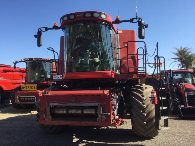 Photo 2. 2009 Case IH 8120 Combine Harvester & 3152 Front