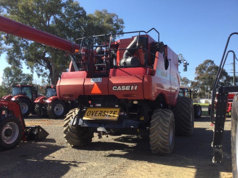 Photo 4. 2009 Case IH 8120 Combine Harvester & 3152 Front