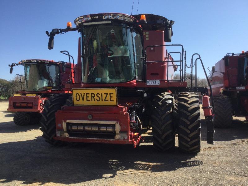 Photo 2. 2014 Case IH 8230 Combine Harvester & 2152 Front