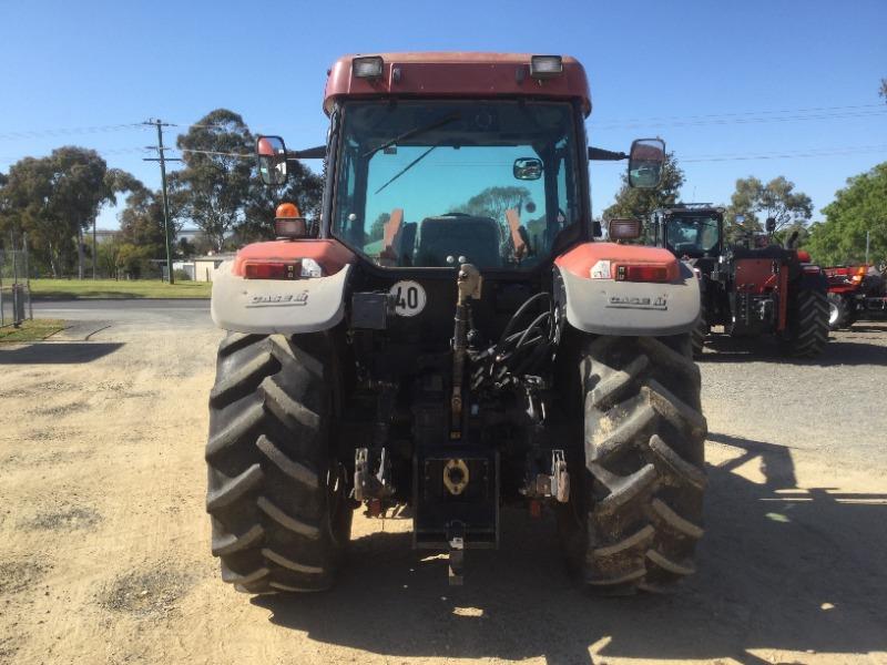 Photo 2. 1998 Case IH MX80C FWA Cab Tractor & Nell Loader