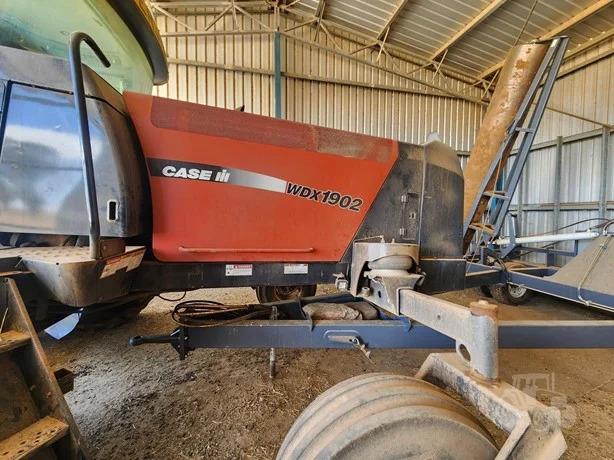 Photo 2. Case IH WDX1902 Self Propelled Windrower and RDX161 disc Mower