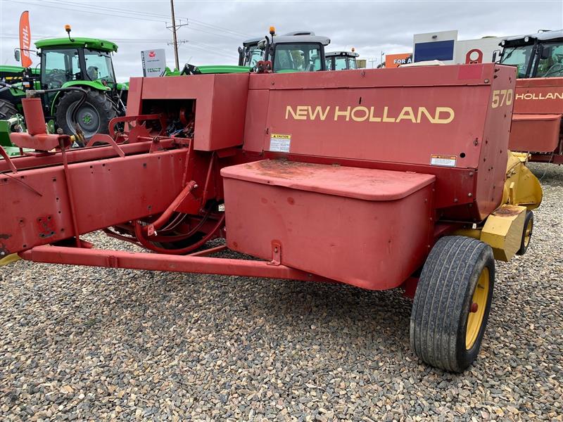 Photo 2. New Holland 570 baler