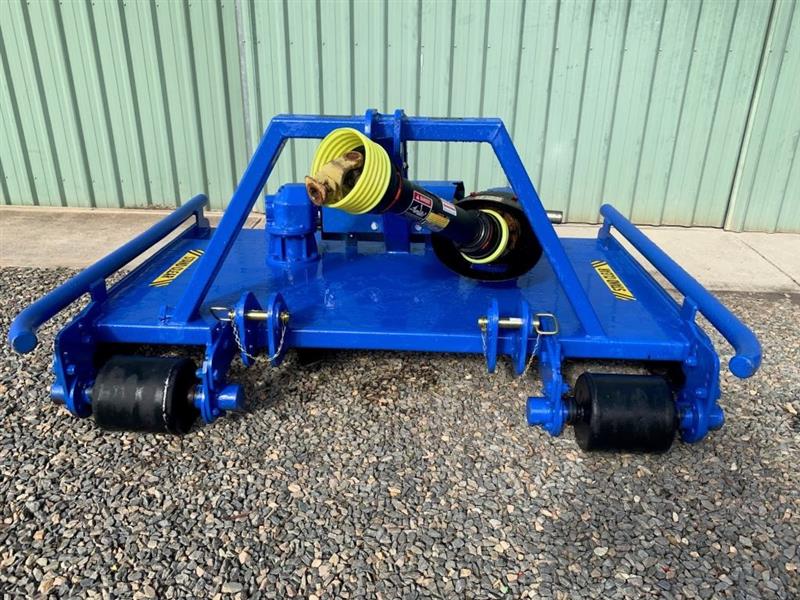 Photo 3. Chris Grow 1820 Twin Rotor vineyard mower