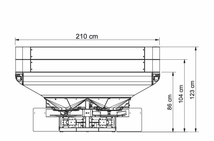 Photo 2. Bogballe L1 plus spreader