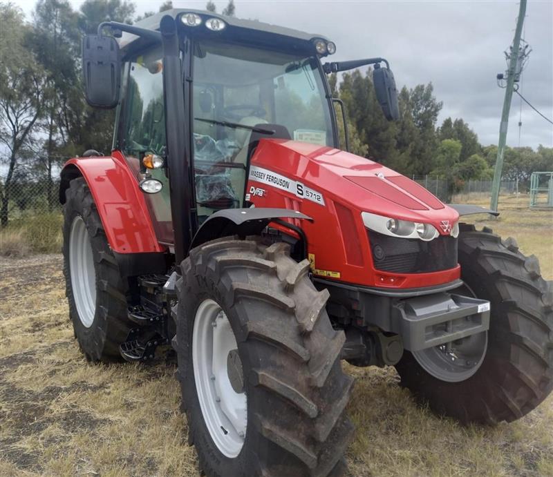 Photo 2. Massey Ferguson MF5712S tractor