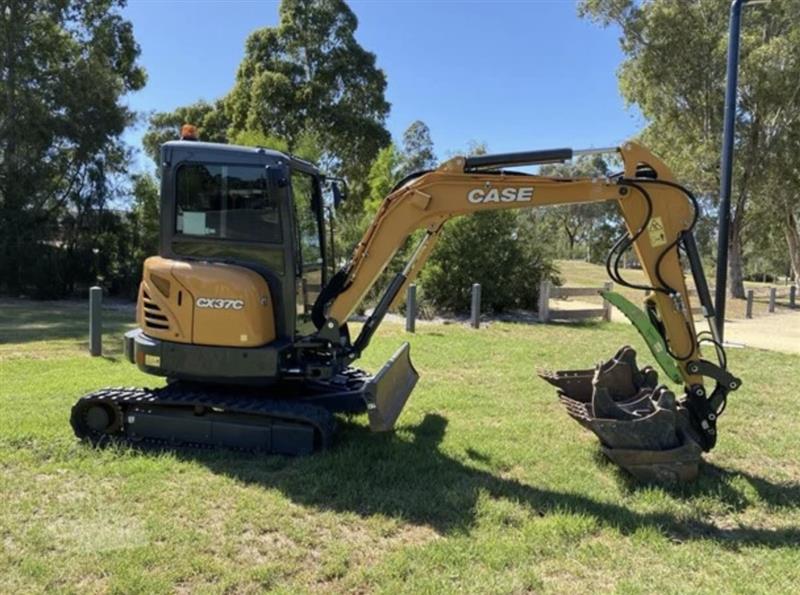 Photo 2. Case CX37C excavator