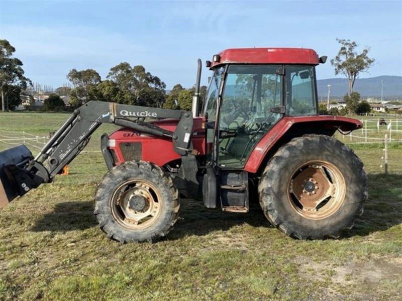 Photo 2. Case IH CX70 tractor