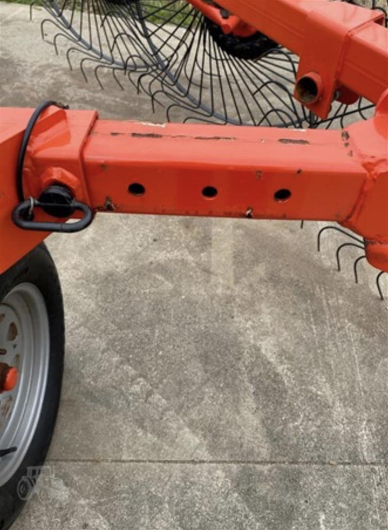 Photo 2. Kuhn SR110 hay rake